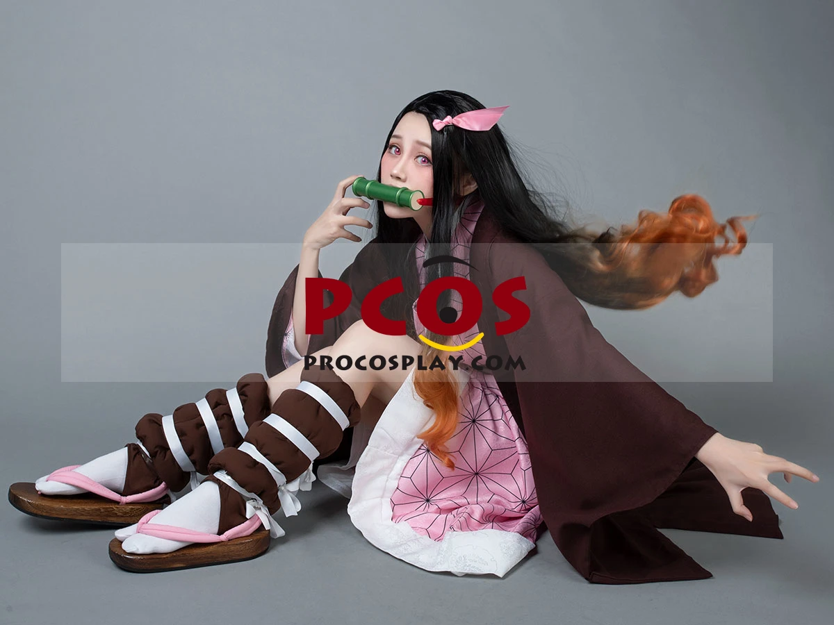 Аниме Demon Slayer Kamado Nezuko Косплей Костюм Kimetsu no Yaiba Униформа mp005697 |