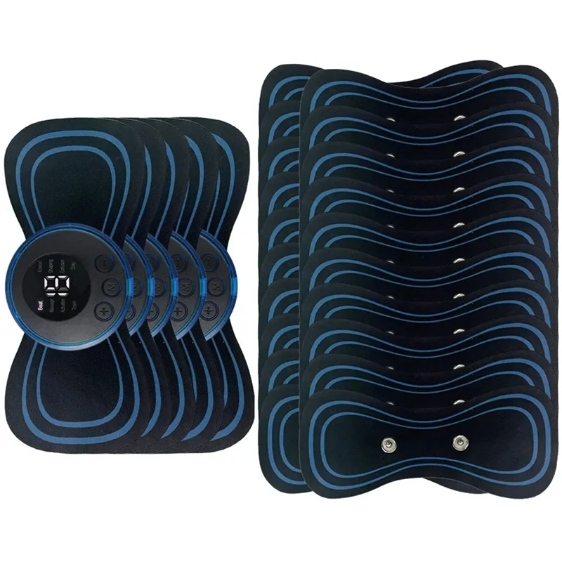 Электрический массажер для шеи 20 шт. умный портативный Перезаряжаемый