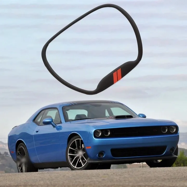 

Car Steering Wheel Center Ring Cover Parts Trim 1pcs/set 2015+ ABS Accessories