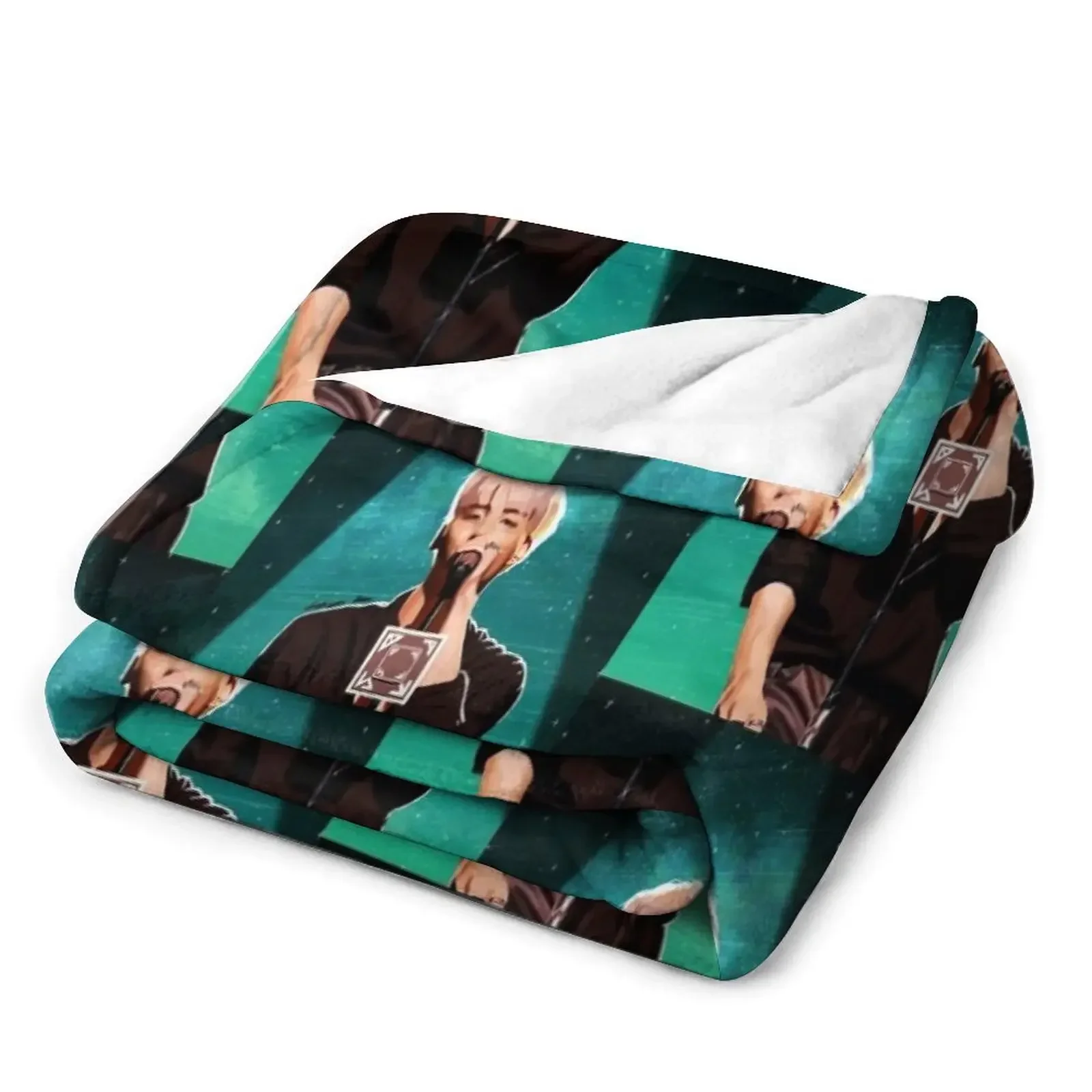 Одеяло Shinee Jonghyun в мягкую клетку тяжелый цвет