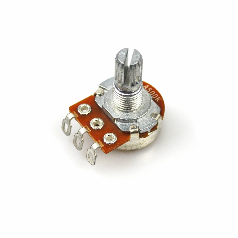 Маленький потенциометр для электрогитар световой музыкальный бренд с эффектом