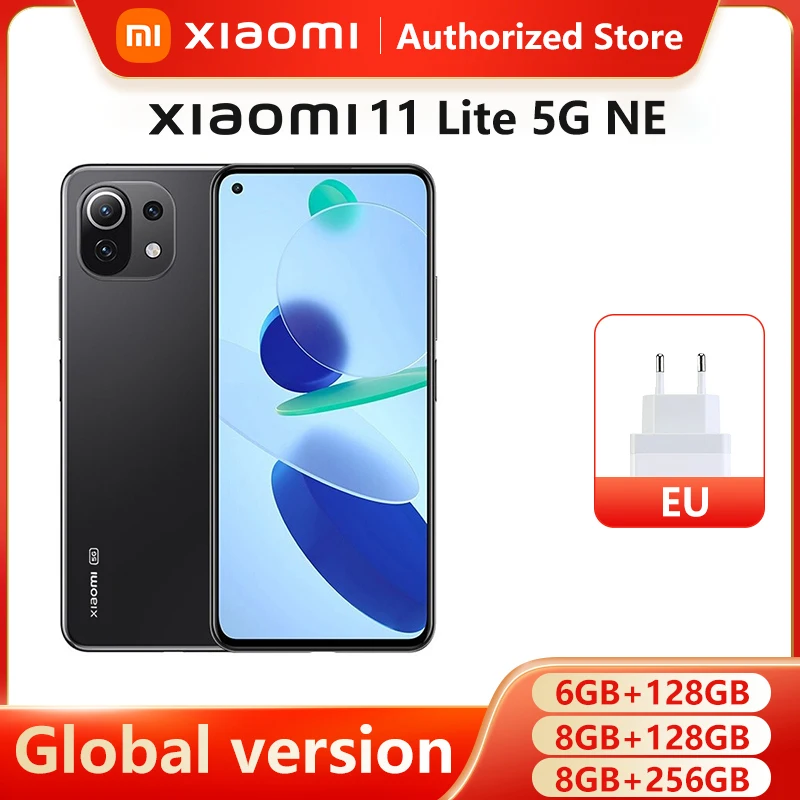 

Global Version Xiaomi 11 Lite 5G NE 6GB/8GB 128GB/256GB NFC Smartphone Snapdragon 778G Octa Core 64MP Rear Camera 4250mAh