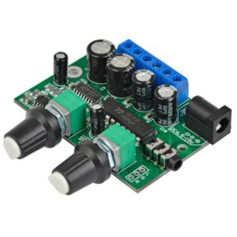Усилитель сабвуфера Аудиоплата 6Wx2 + 25 Вт Мини-усилитель басов HIFI YD1517P для 4-6-дюймового динамика сабвуфера