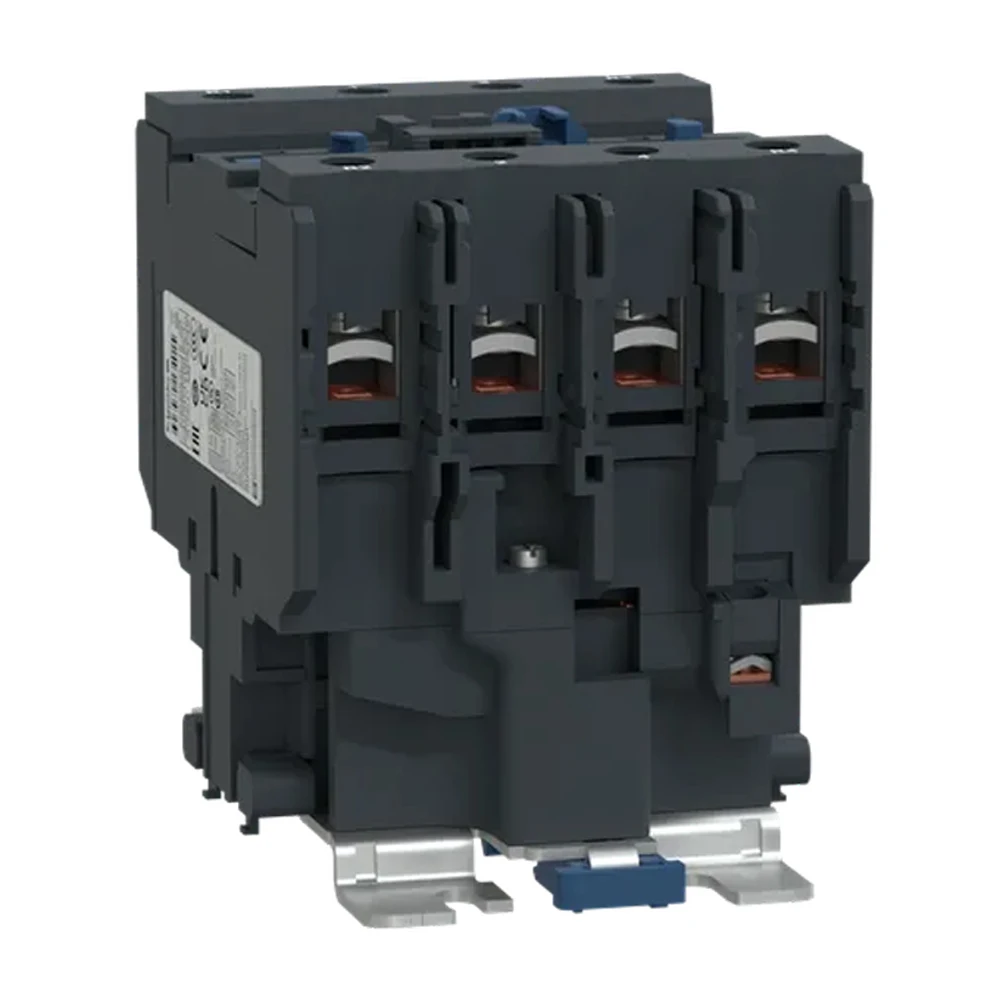 Электрический магнитный контактор переменного тока LC1D80004K7 черный 4P 4 отсутствие