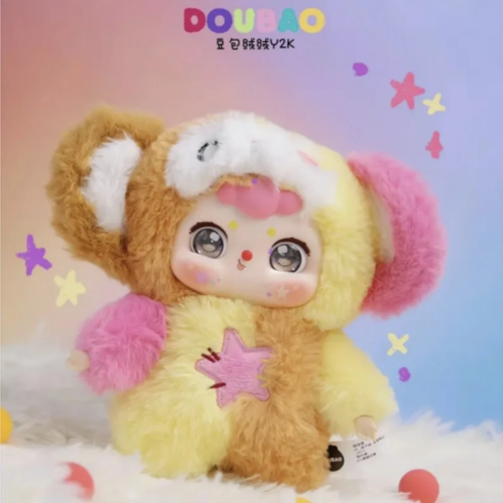 DOUBAO V4 Y2K серия плюшевая глухая коробка подвижный окуляр кукла сумка кулон куклы