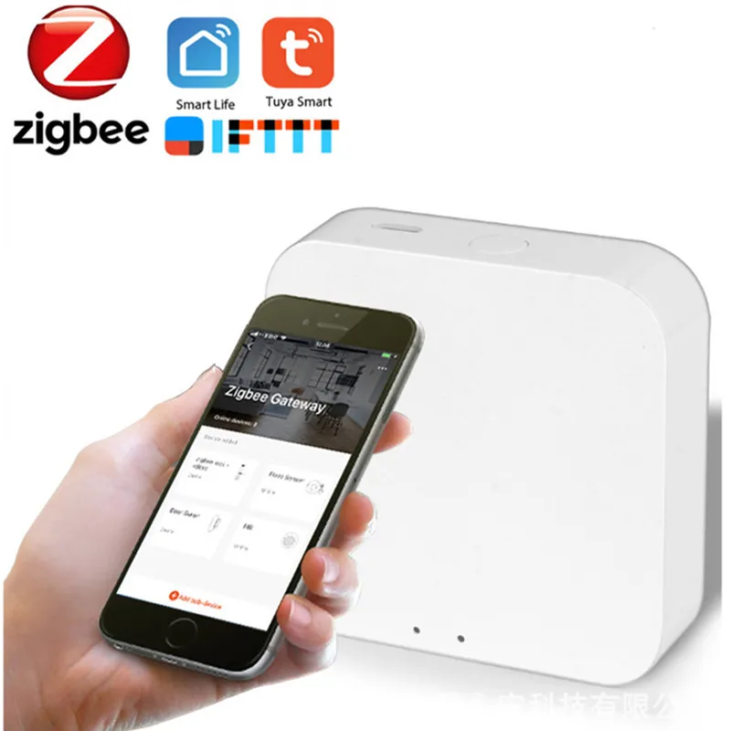 

Tuya Zigbee 3.0 Gateway HUB Wireless Smart Home Bridge Smart Life Remote Control Zigbee Protocol Works With Google Alexa Home
