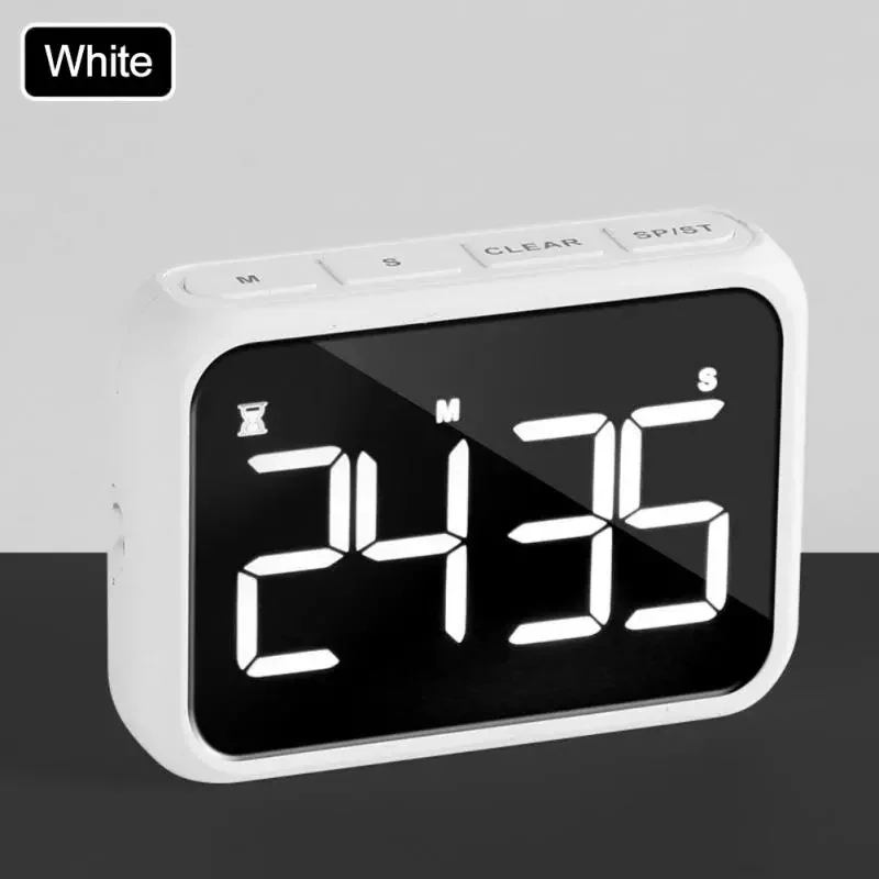 

NEW IN Rechargeable LCD Timer Kitchen Multi-functional Digital Manual Cooking Baking Countdown Timer Alarm Remind Kitchen Gadget