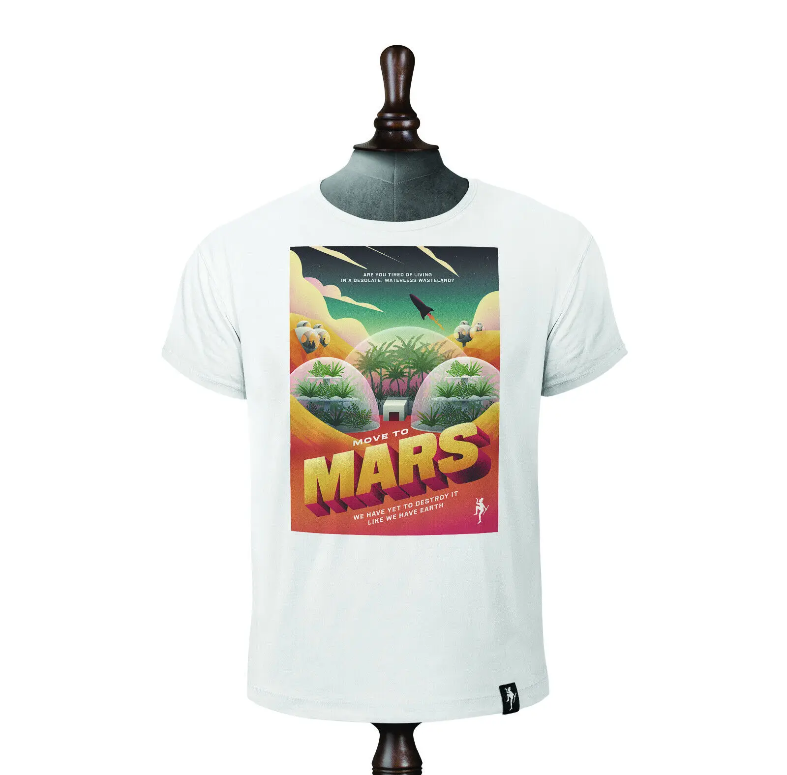 Одежда из грязного бархата футболка органического хлопка с длинным или коротким