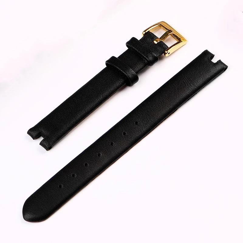 Ремешок Hi-Q из воловьей кожи для GUC GC YA 141401 Я 141501 12*4 мм 14*4 14*5 интерфейс с насечкой