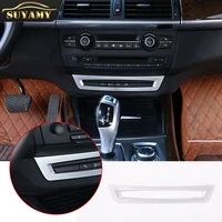 for bmw x5 e70 x6 e71 2008 2013 central control car driving assistance control frame decorative interior auto accessories