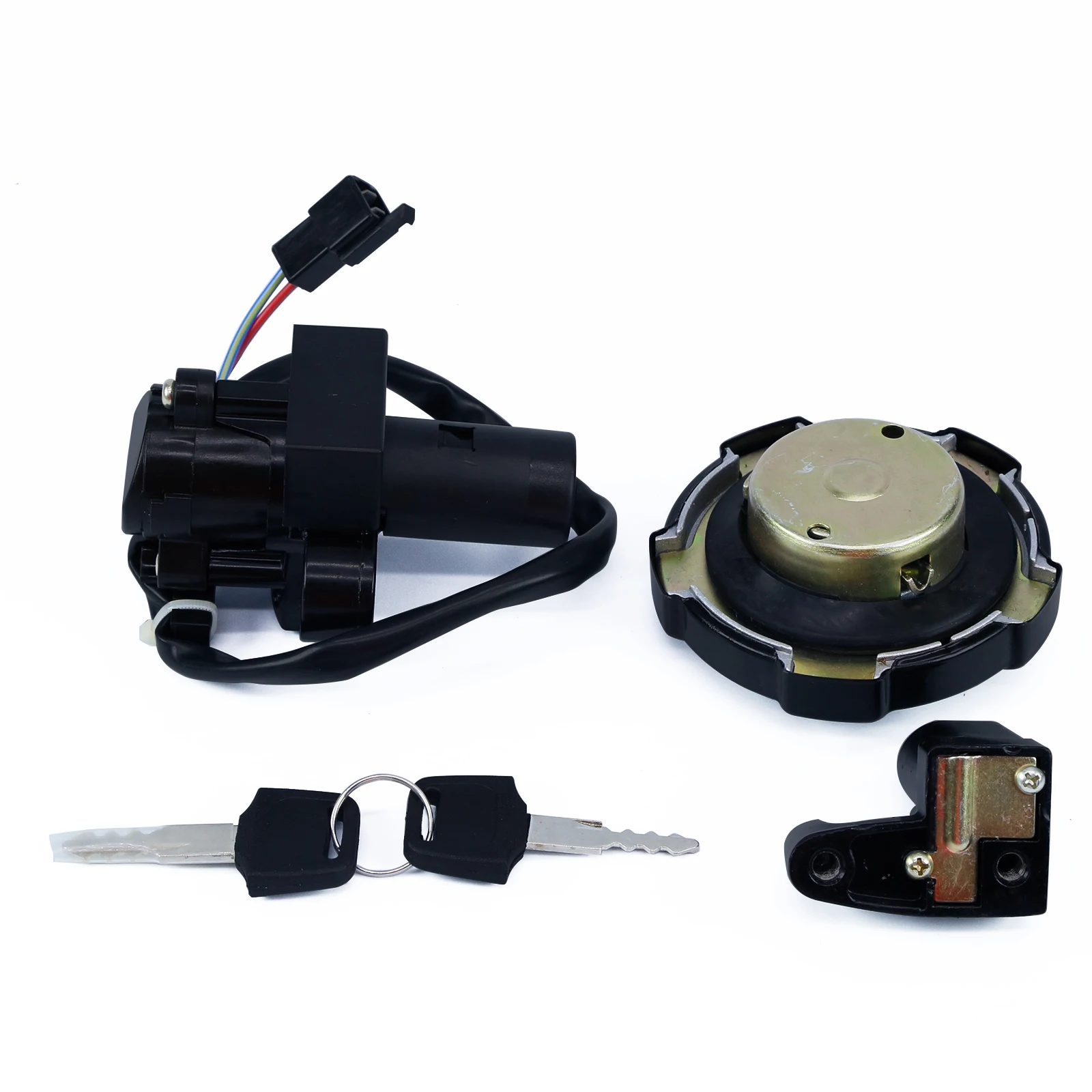 FXCNC мотоциклетный переключатель зажигания крышка топливного бензобака набор