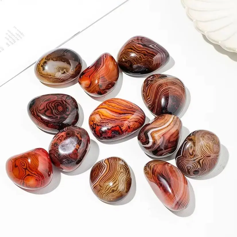 Натуральный кристалл обернутый шелковым агатом рулон камня полировка большие