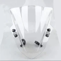 motorcycle windshield with bracket one set apply for loncin voge 300r 500r lx500 lx300 6f