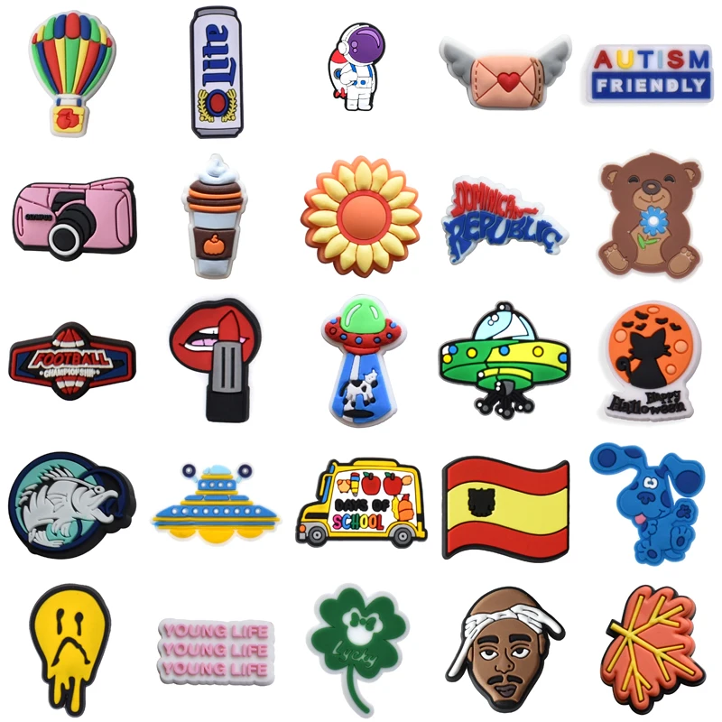 

Gifts Men Shoes Accessories Packs Para Pins Women Charm Kids Set Jeans Girl Wholesale Bulk Boy Decorations for Crocs Shoe Charms