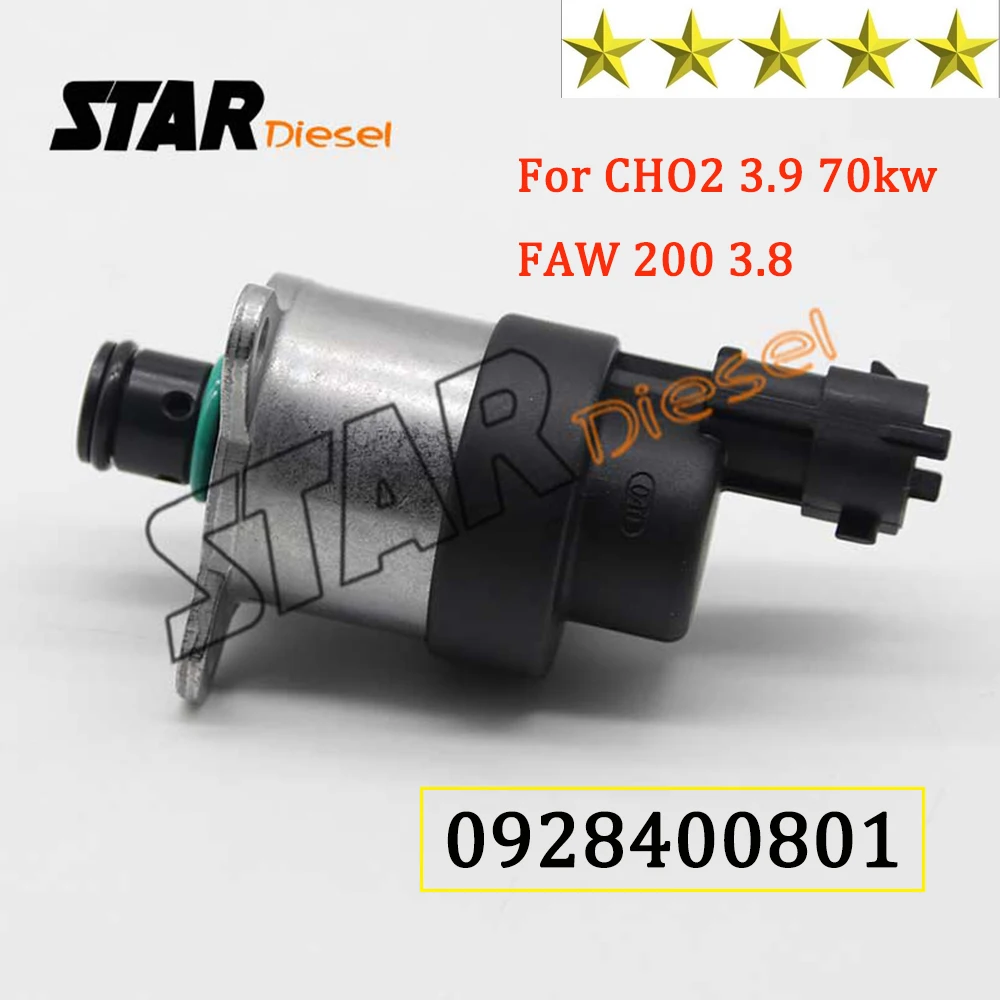 

Diesel Metering valve 0928400801 Fuel Pump Inlet Metering Valve 0 928 400 801 0928 400 801 for CHO2 3.9 70kw For FAW 200 3.8