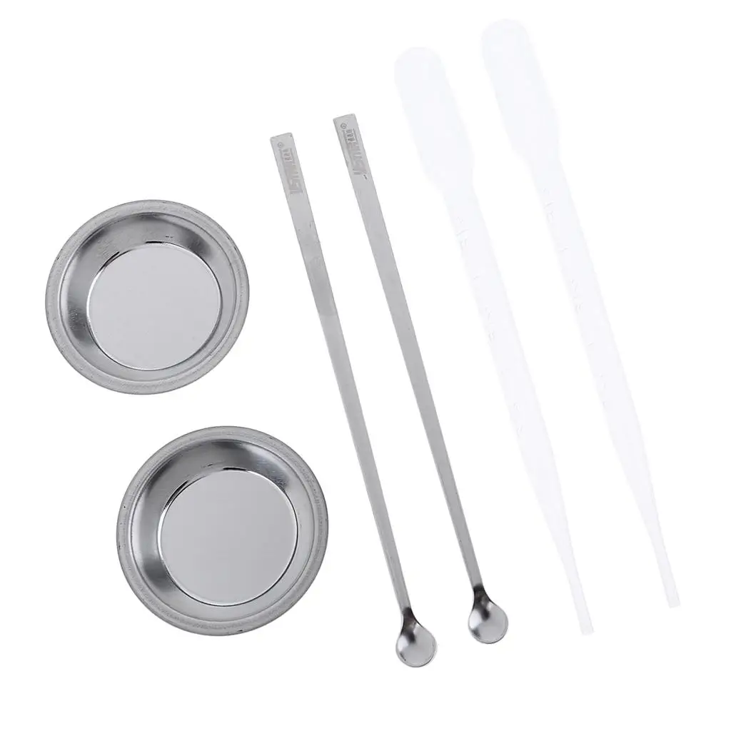 Цветной лоток для краски инструменты тонизирующей палитры с капельницей мешалки