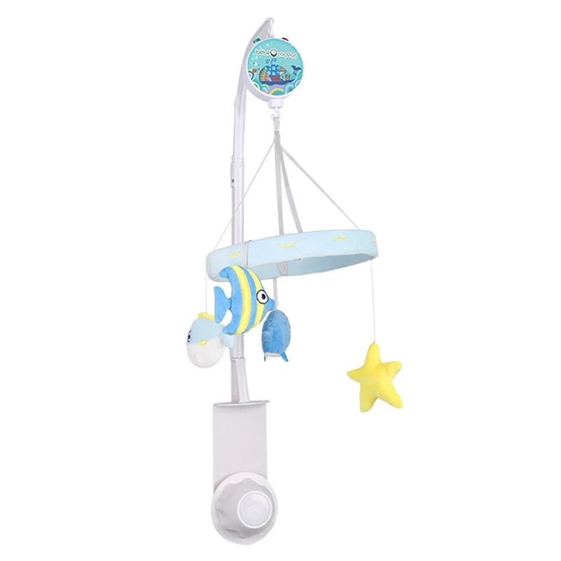 

0-12Month Bed Bell Newborn Rotating Music Rattle Baby Bed Mobile Bed Toddler Comforting Toy Pendant Baby Toy Baby Gift