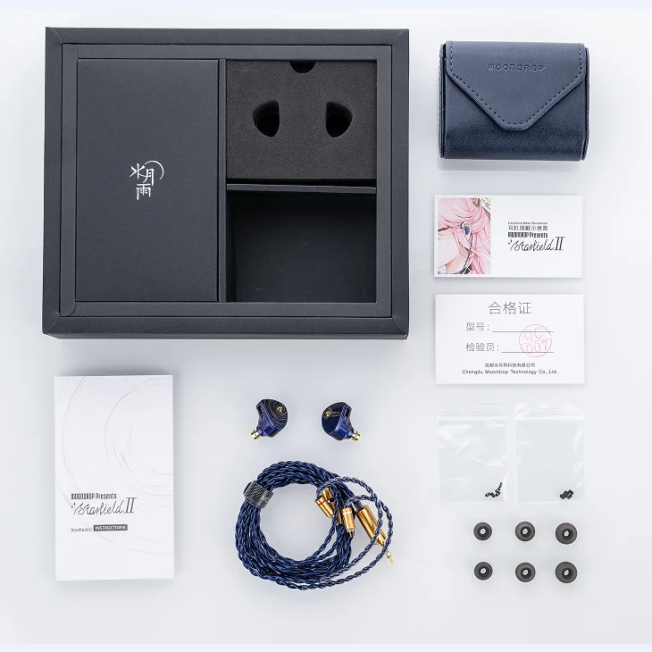 Moondrop Starfield 2 динамические Hi-Fi музыкальные студийные наушники-вкладыши с куполом