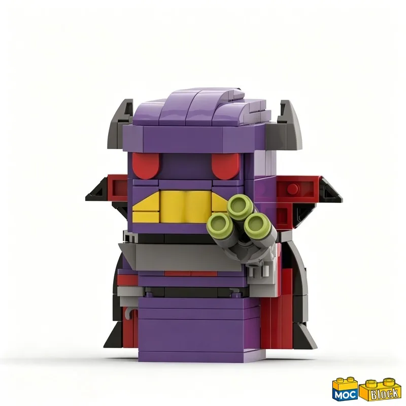 Фото НОВИНКА: Конструктор Brickheadz «Император Зург» из 185 деталей. Развивающая игрушка для сборки моделей, креативная коллекция, популярный подарок на день рождения. №2