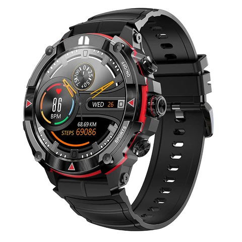 Смарт-часы MASX MOSS Ⅱ, 1,43 дюйма, AMOLED дисплей, 420 мАч, bluetooth, вызов, военный класс, водонепроницаемые спортивные часы для мужчин