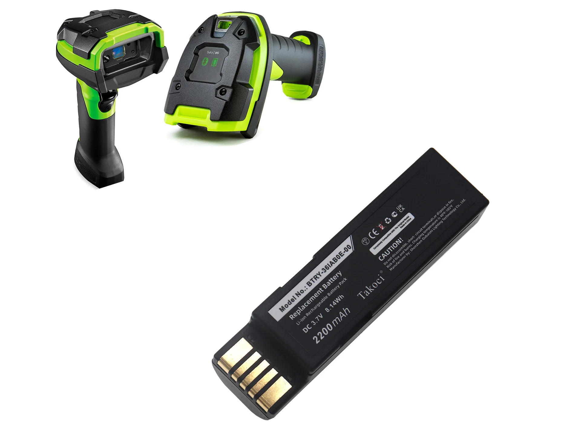 Сменный аккумулятор для Zebra DS3600 DS3678 EVM LI3600 LI3678 LS3600 LS3678 82- 166537 -01 БТ- 000341 BTRY-36IAB0E-00