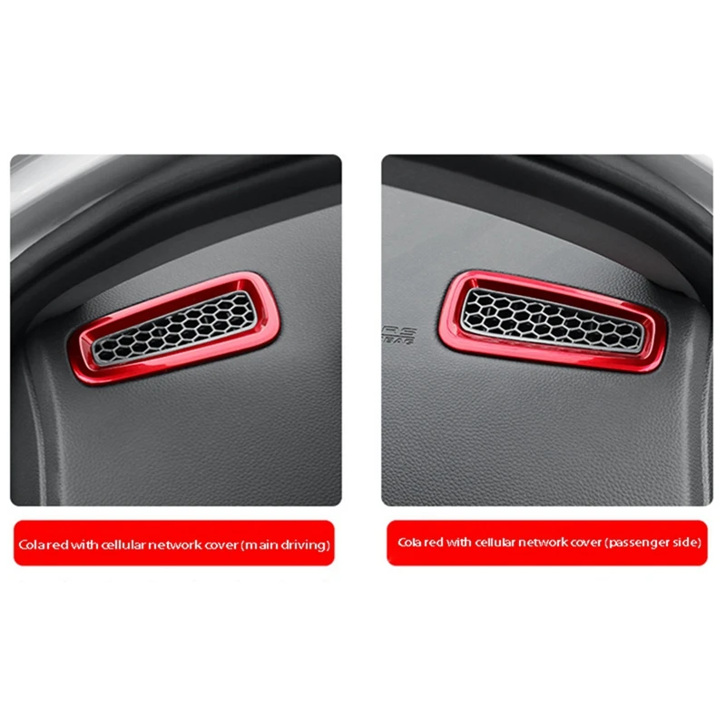 

Car Dashboard Air Vent Outlet Trim Cover Sticker Air Conditioning Outlet Grille for Honda Civic 11T 2022+
