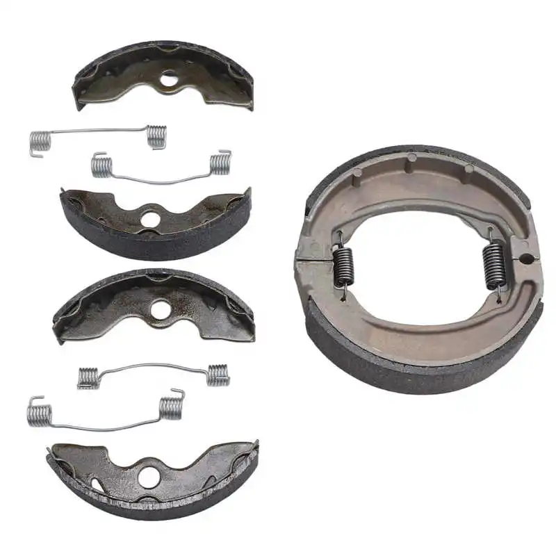 

Brake Shoes Set Motorcycle Parts Rustproof Solid Replacement for TRX250 RECON 1997-2001 for Repair