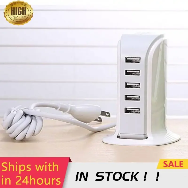 

5USB Mobile Charger Dual USB EU Charger Plug Travel Charger Adapter Android Charger Wholesale