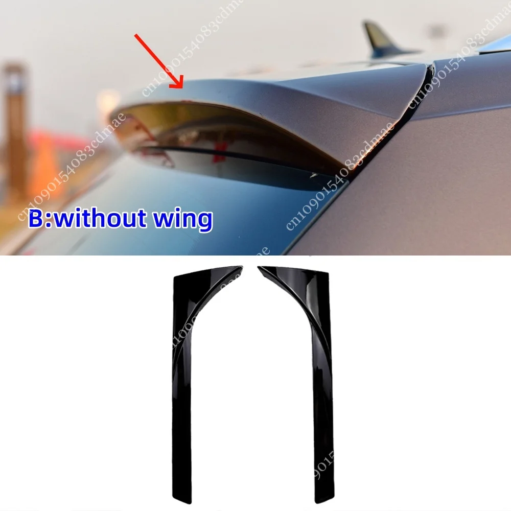 

1 пара боковых спойлеров на заднее окно, комплект кузова для Volkswagen Tiguan MK2 R-Line 2017-2023, сплиттер Canard, автоаксессуары