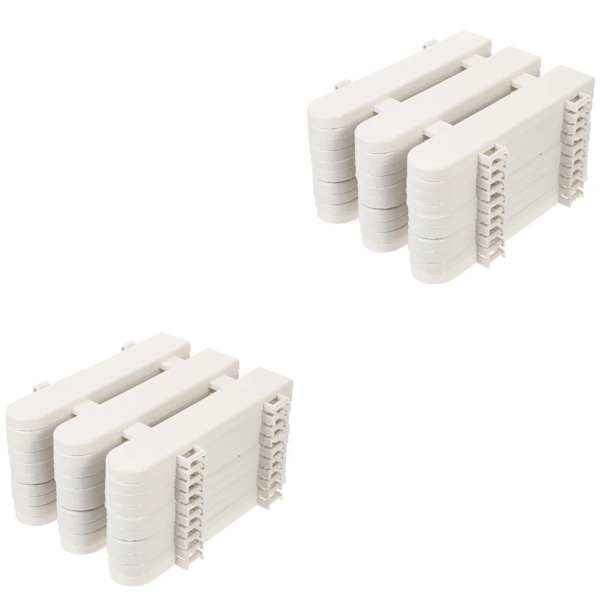 

20 Pcs Decorative Fence White Indoor Fence Decorative Fence For Christmas