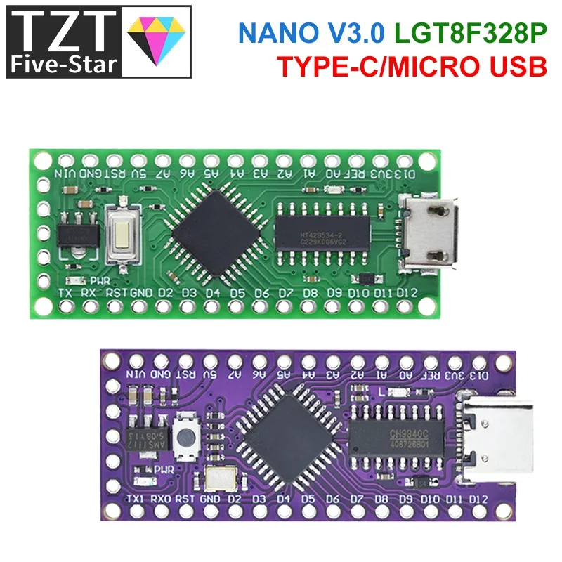 GREATZT LGT8F328P-LQFP32 MiniEVB для Arduino | AliExpress