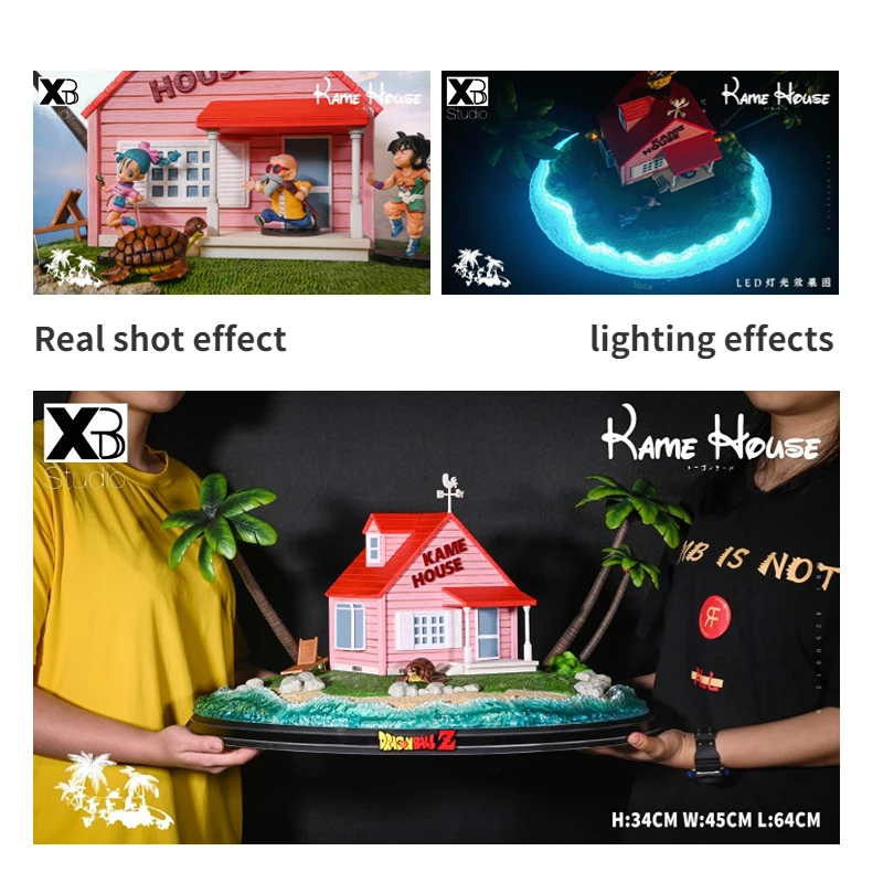 

Аниме периферийные устройства Dragon Ball Ограниченная серия освещение волны XBD студия большая сцена Kojima черепаха дом Goku Коллекционная модель подарок