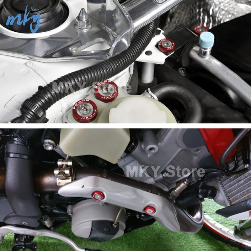 Универсальные модифицированные крепежи для автомобиля 6 мм шайба крыла бампер