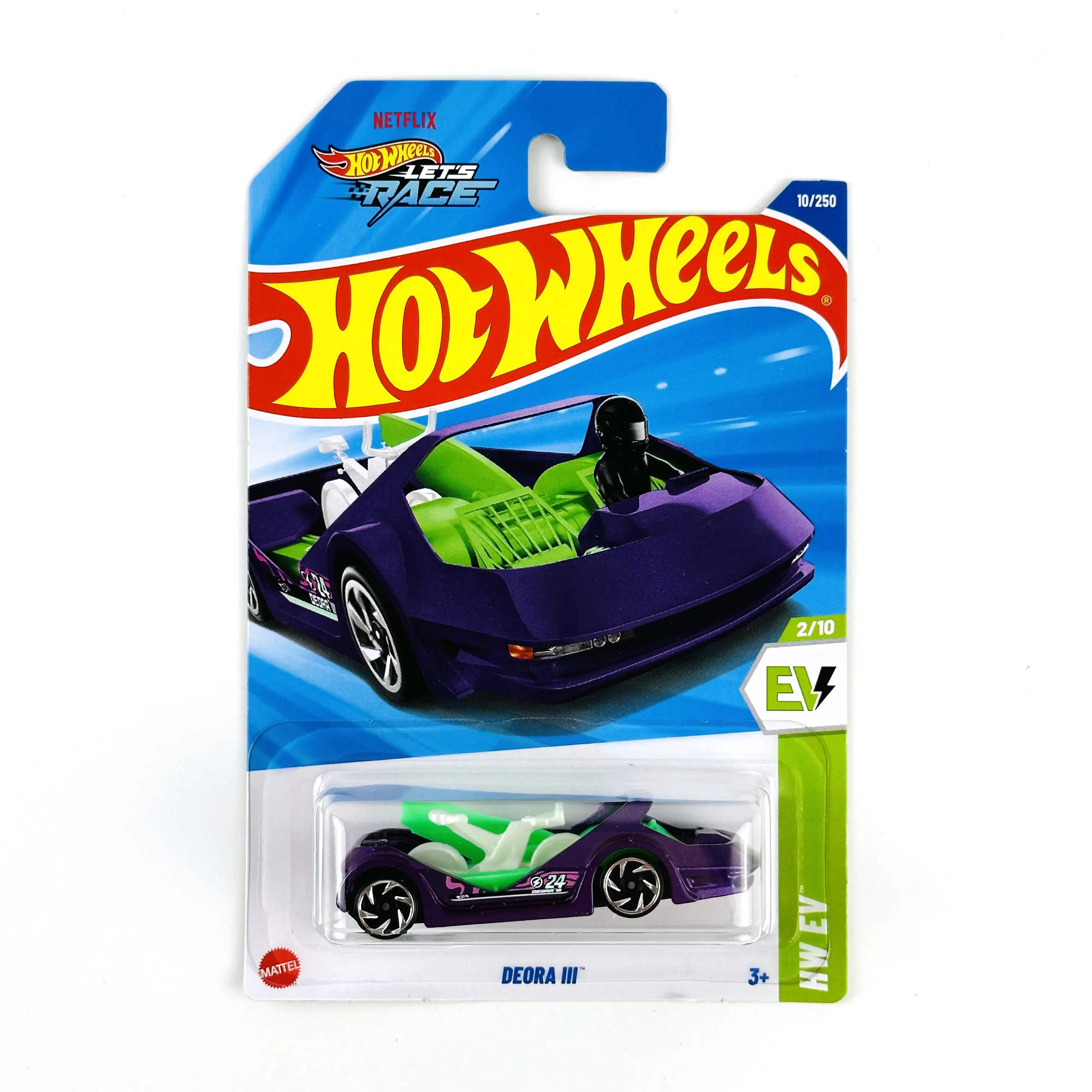 2025-10 Hot Wheels Cars 2025A DEORA III 1/64 Металлическая литая модель игрушечного транспортного