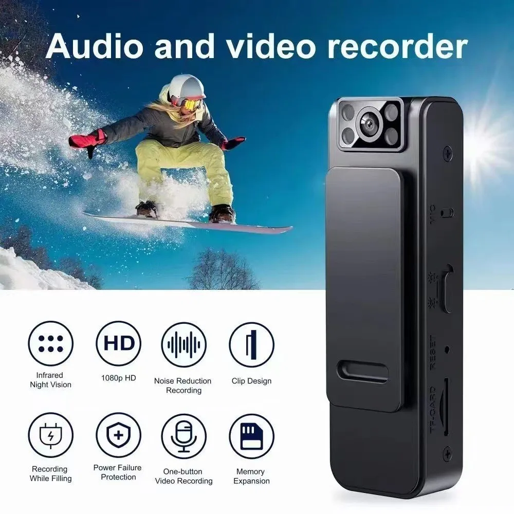

A19 Magnetic Back Clip Camera Full HD 1080P Micro Cam Body Camcorder Sports DV Night Vision Video Voice Recorder Action Camera