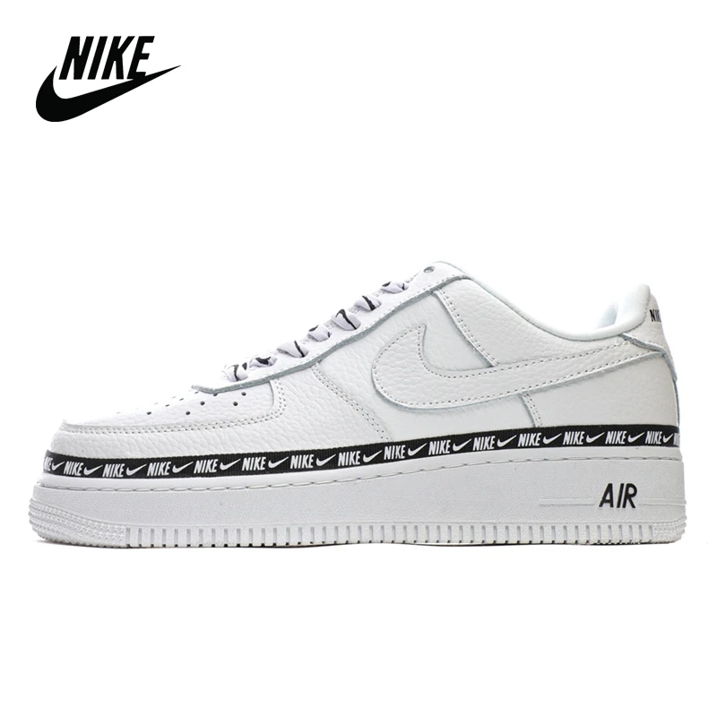 

Original Nike Air Force 1 07 Low Men's and Women's Sneakers Size 36-45 White Leather Unisex Flat Rubber