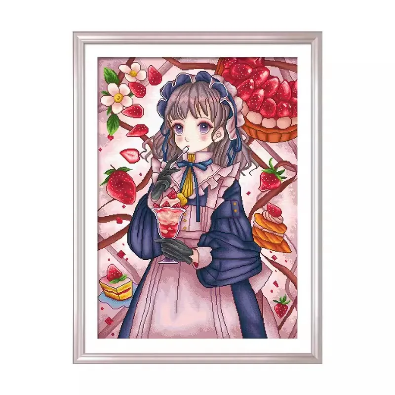 Набор для вышивки крестиком 18 карат 14 57 х76 см