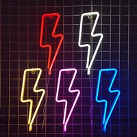 led lightning neon sign lights for bedroom wall originality battery night lamp atmosphere kids birthday gifts xmas room decor