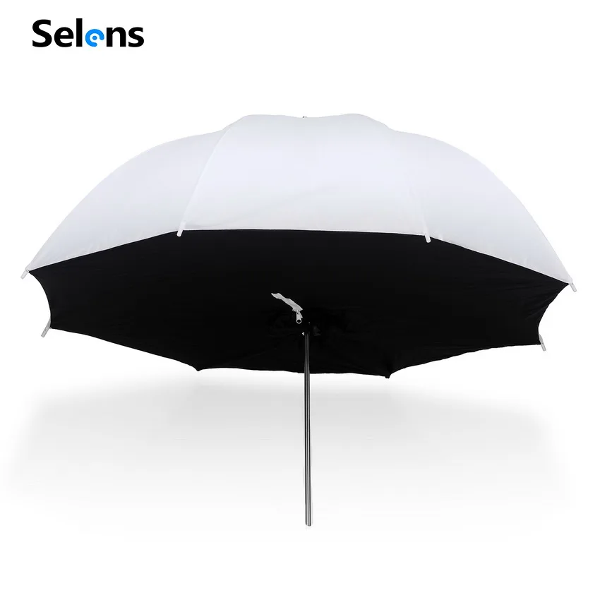 

Selens Новый 33-дюймовый полупрозрачный софтбокс типа зонтика фотостудия наборы зонтов софтбокс для фотостудии