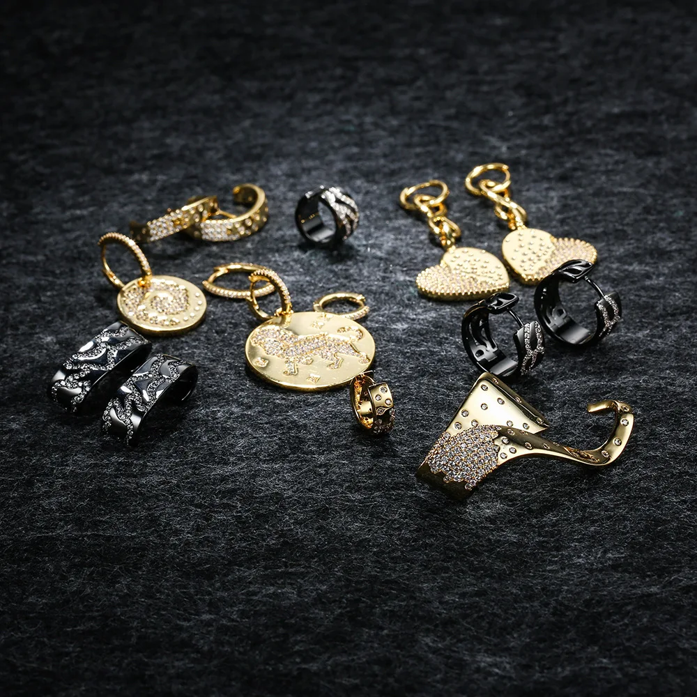 

LIDU высококачественные серьги в форме сердца из серебра 925 пробы с стильными и элегантными украшениями в виде Монако в качестве подарка для друзей