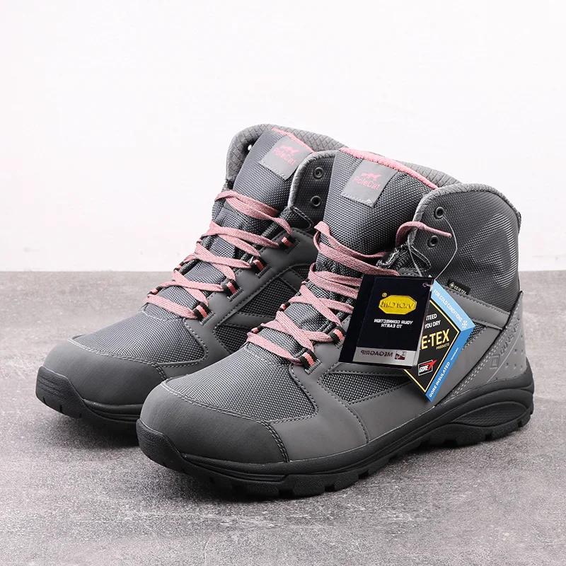 

Lovers G-TEX Insulation waterproof Breathable hiking boots Mens womens wool liner anti-slip trekking walking boots for-40C