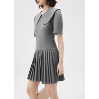 preppy style dresses for women 2022 vestidos de mujer elegantes para fiesta 2022 above knee mini zipper acetate polyester