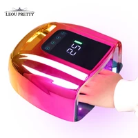 New Rechargeable Nail Lamp with Handle Cordless UV LED Nail Dryer for Curing Gels Polish Manicure Nail Art Salon Equipment