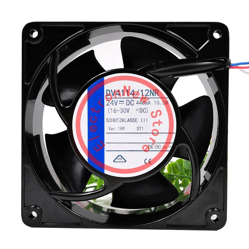 ОРИГИНАЛЬНЫЙ DV4114/12NR DC24V 10 5 Вт 4 провода СОВЕРШЕННО НОВЫЙ ОХЛАЖДАЮЩИЙ ВЕНТИЛЯТОР