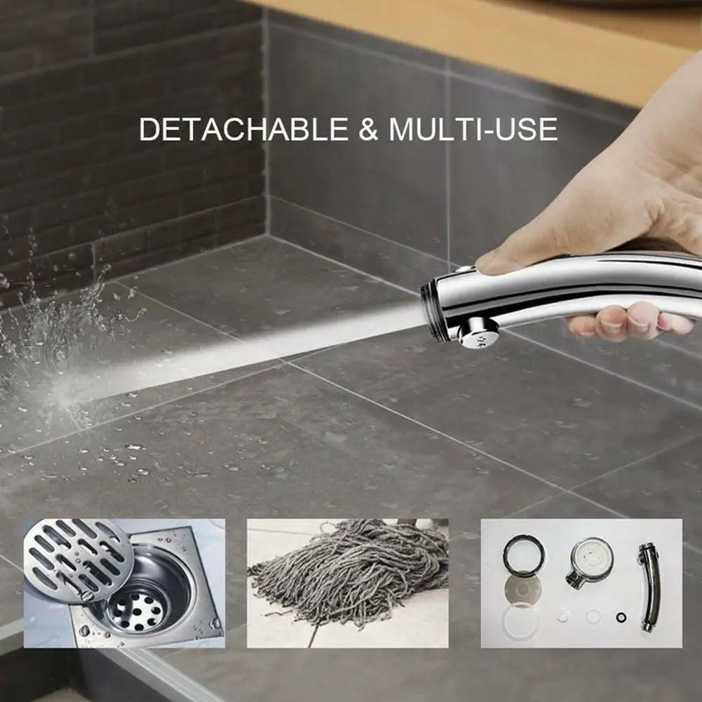 

High Pressure Shower Head Adjustable 3 Mode Water Saving Handheld Showerhead Home Hotel Bathroom Shower Heads