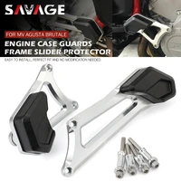 engine case frame slider crash protector for mv agusta brutale 675 800rrdragster 2012 2020 motorcycle accessories guard cover