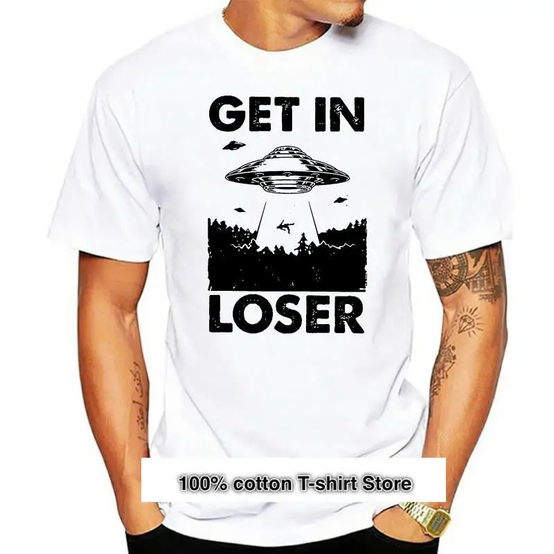 

Camiseta de hombre GET IN LOSER-ALIEN, camiseta para mujer