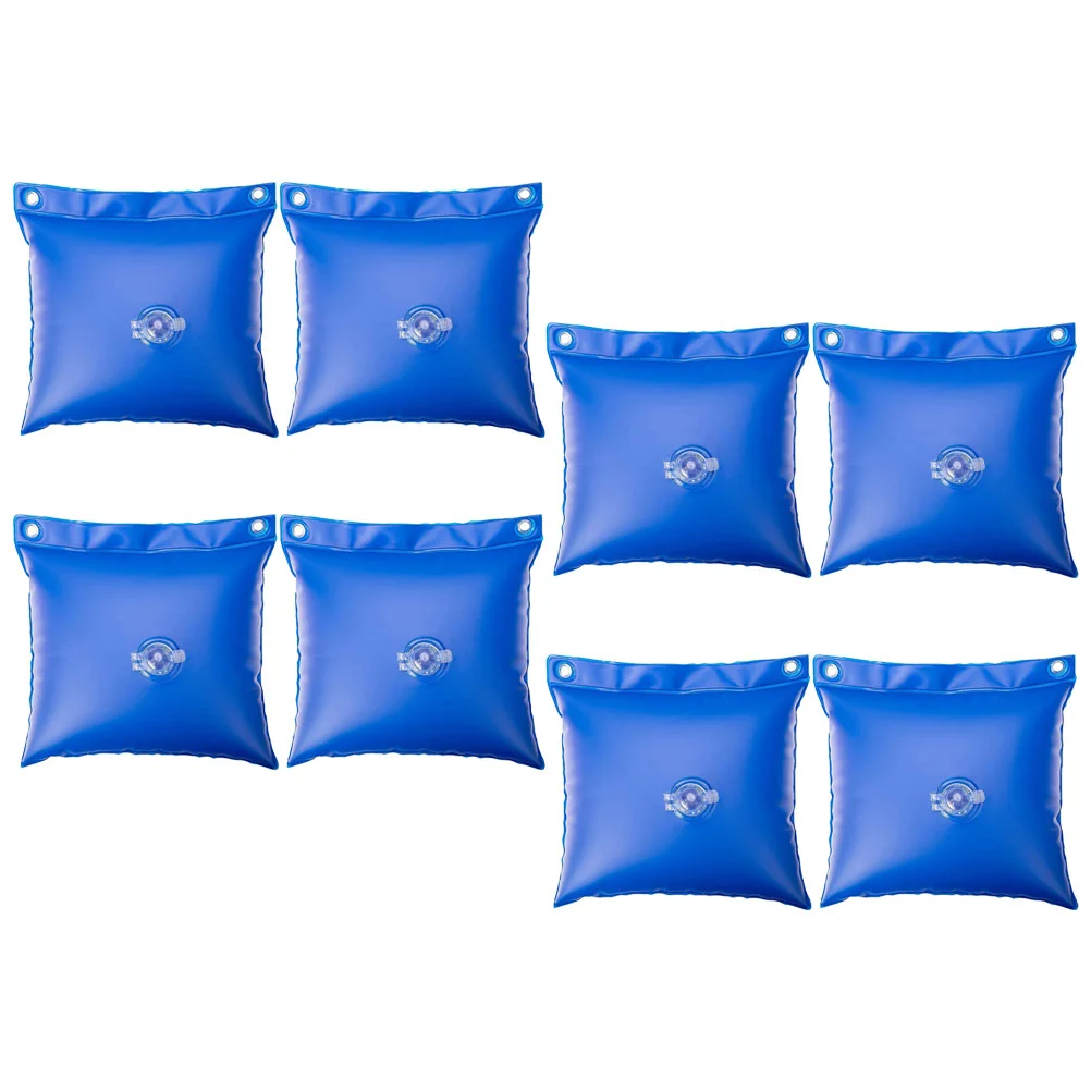 

8 Pcs Pool Pillows Ground Pools Winterizing Tool Inflatable Bag Kit Hanging Cover Pvc Edge Bags Accessories