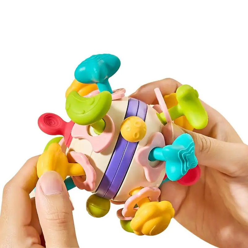 

Toddler Sensory Chew Toys Bumpy Ball Toys For Kids Safe Cute Easy To Grasp Bumpy Ball Kid Training Toy For Toddler Kids Child