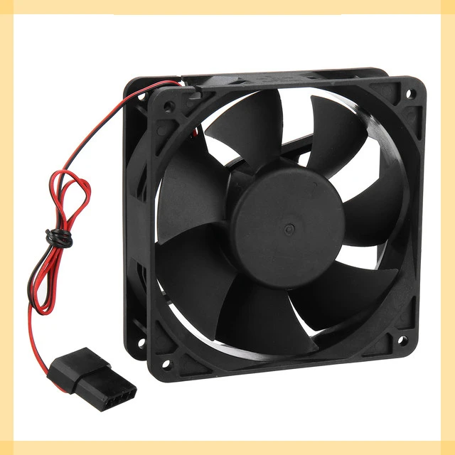 

4 Pin CPU PC Computer Case Fan 120mm High Speed Dual Ball Bearing Cooling Fan Heatsink Laptop Fans Accessories 3000RPM